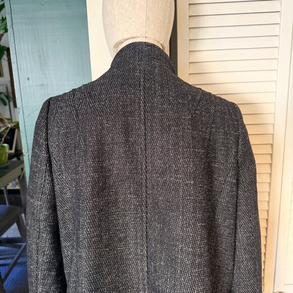 Karen Millen Tweed Dress Coat 12 - Picture 10 of 16